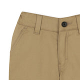 Beige Twill Shorts