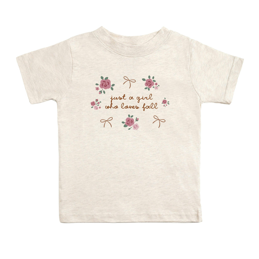 Just A Fall Girl Short Sleeve T-Shirt