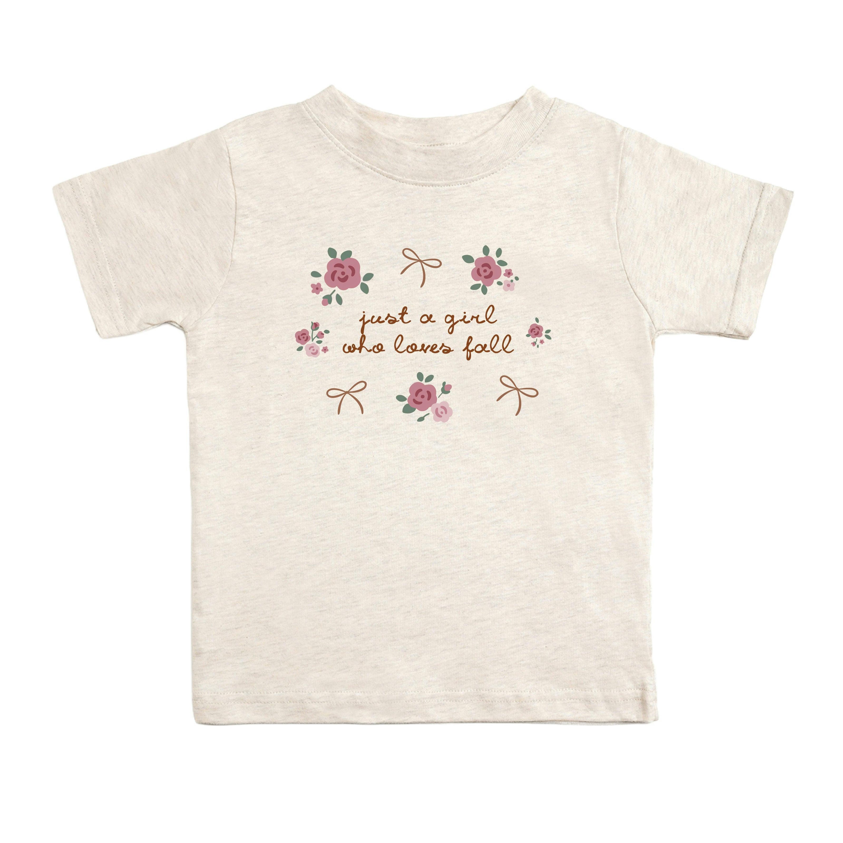Just A Fall Girl Short Sleeve T-Shirt