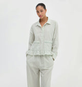 The Marnie Pajama Set - Andrew Stripe