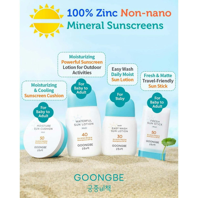 Baby Easy Wash Sun Lotion SPF 30 60g Set of 2