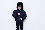 Boys Bomber with pocket details - Black