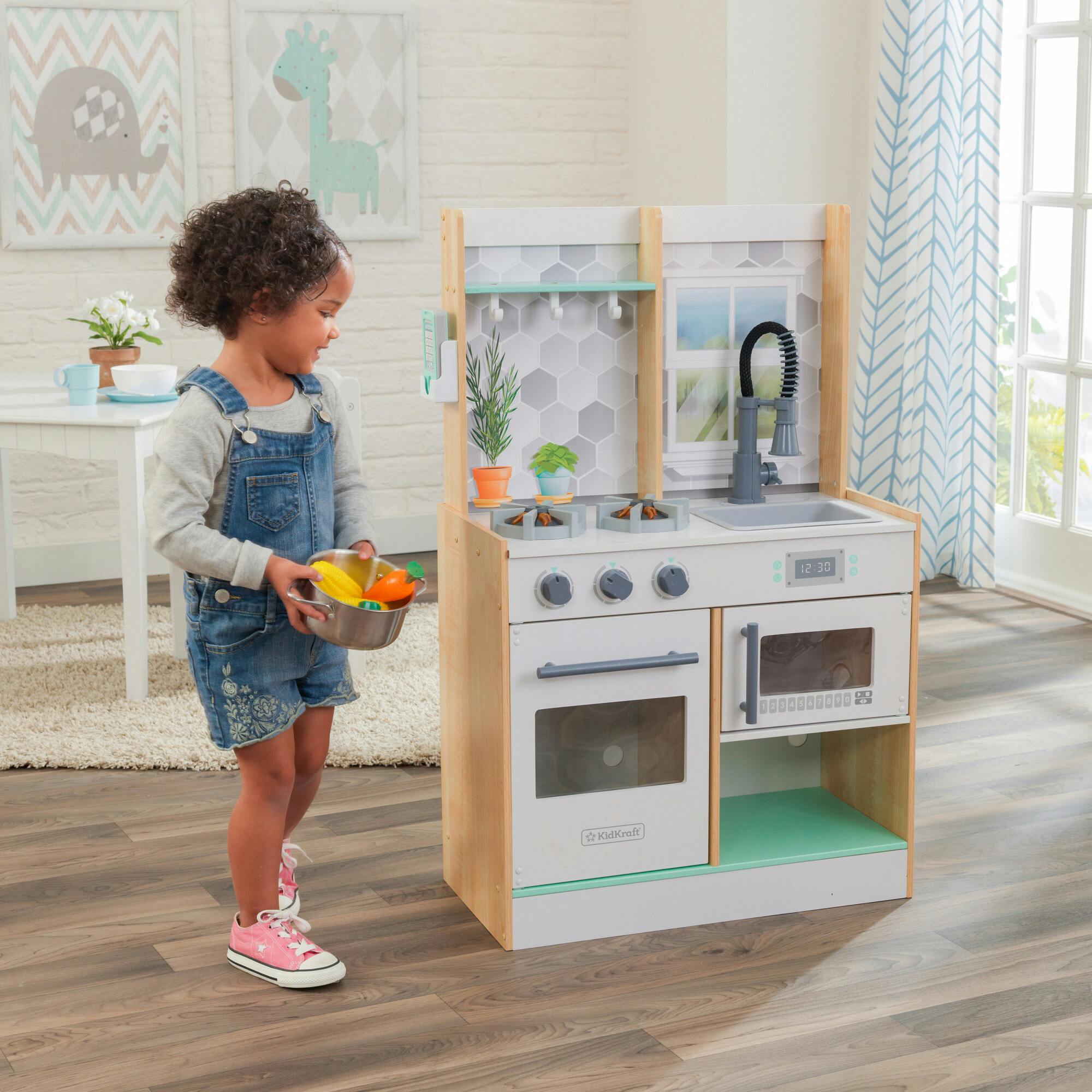 Let's Cook Play Kitchen - Natural