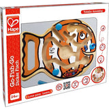 Hape: Go-Fish-Go - Wooden Magnetic Wand Bead Maze