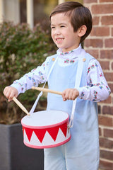 Printed Turtleneck - Holiday Trains