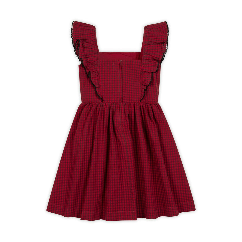 Organic Ruffle Jumper Party Dress