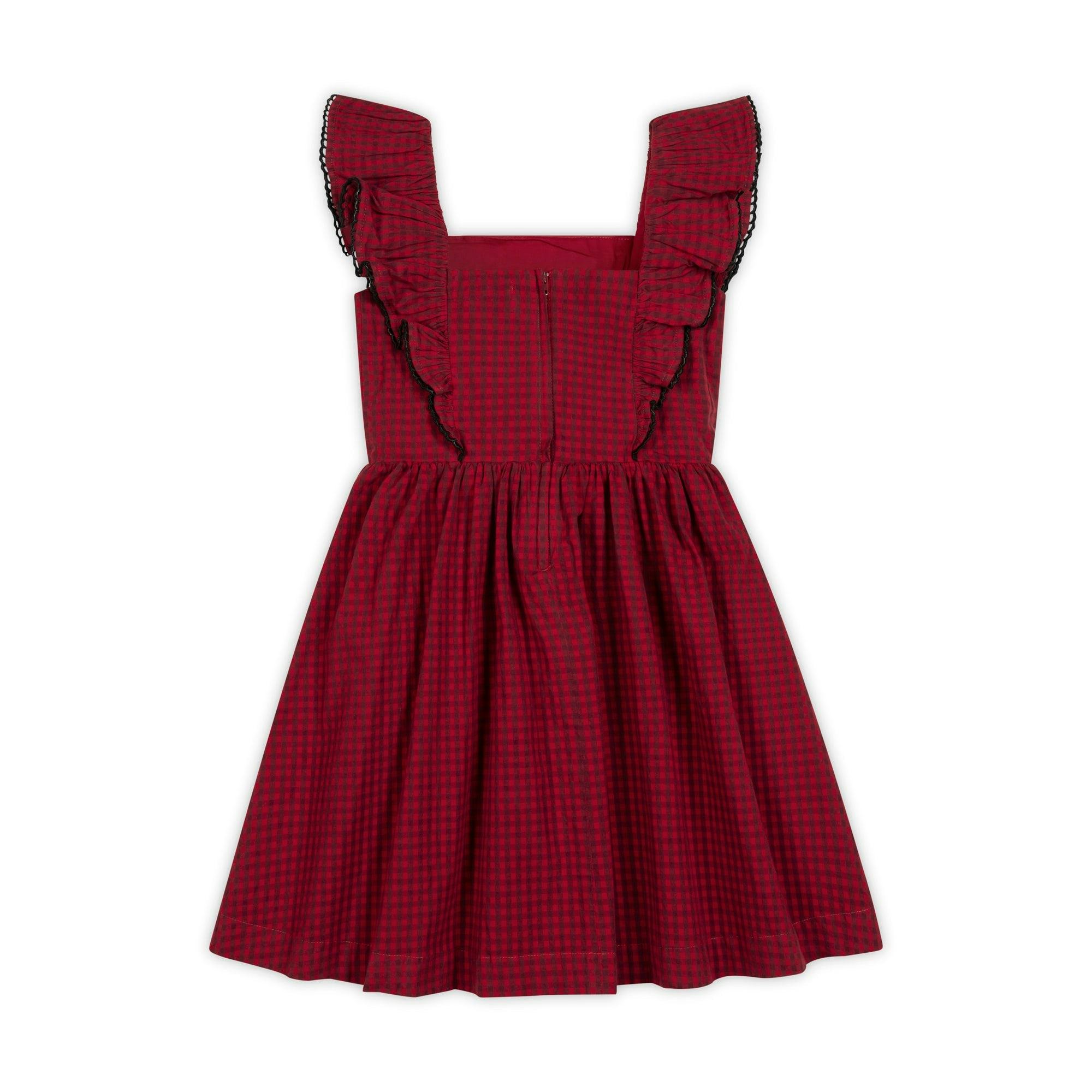 Organic Ruffle Jumper Party Dress