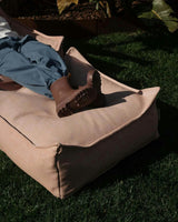 Seashell Outdoor Square Ottoman