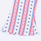 Stars and Stripes - Peplum Tank with Baby Bells