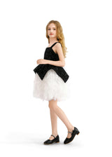 Black Glitter & Tulle Celebration Dress