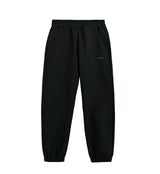 Black Sweatpants with Logo Detail