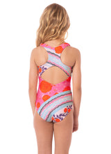 Maaji Sundance Pink Confetti Girls One Piece