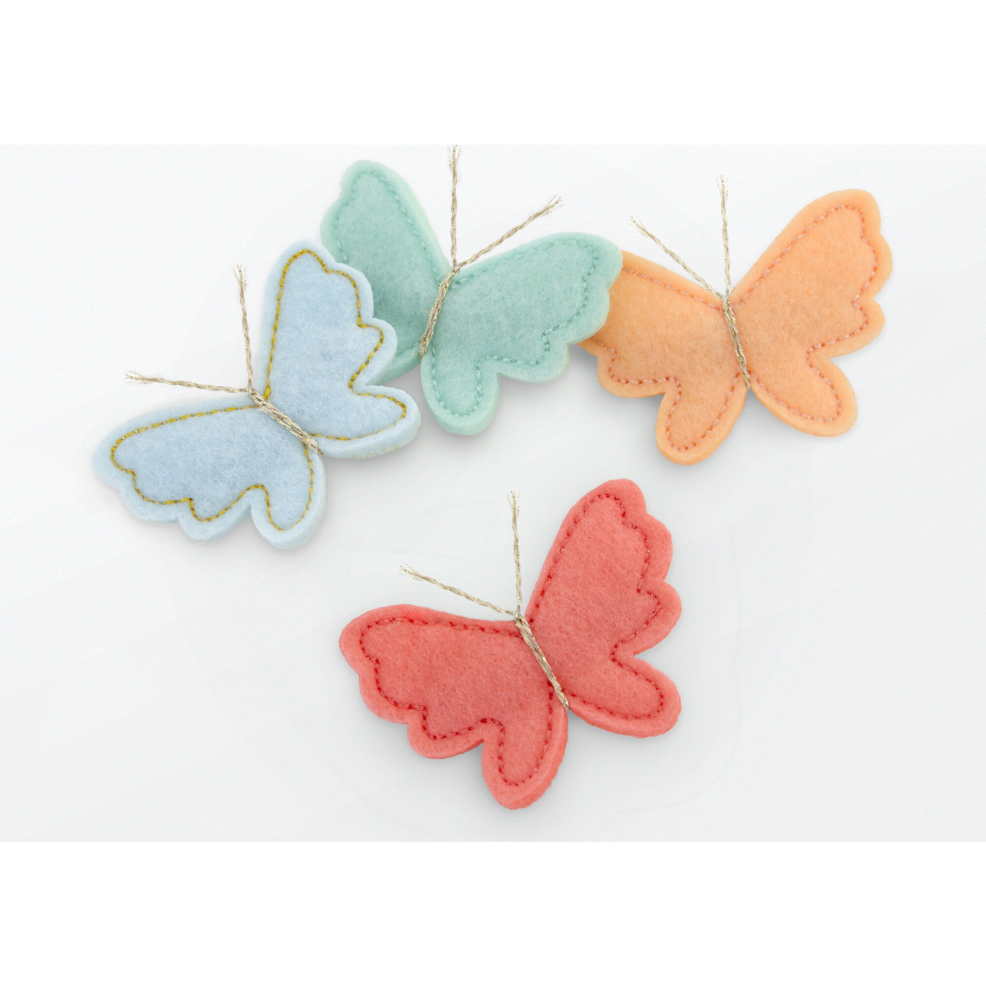 & Felt Hair Clips