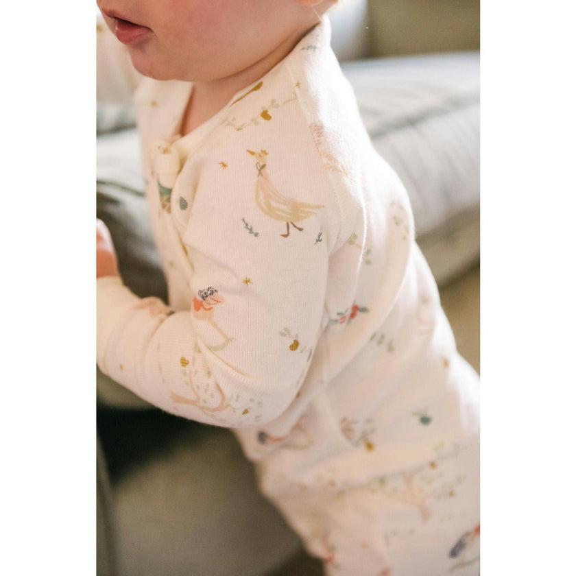 Ribbed Baby Footless Sleeper