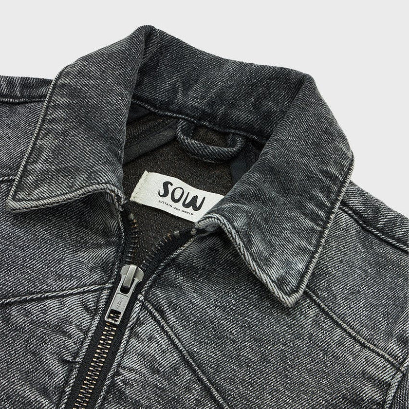 Denim Starburst Jacket