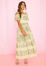 Clementine Embroidered Maxi Dress