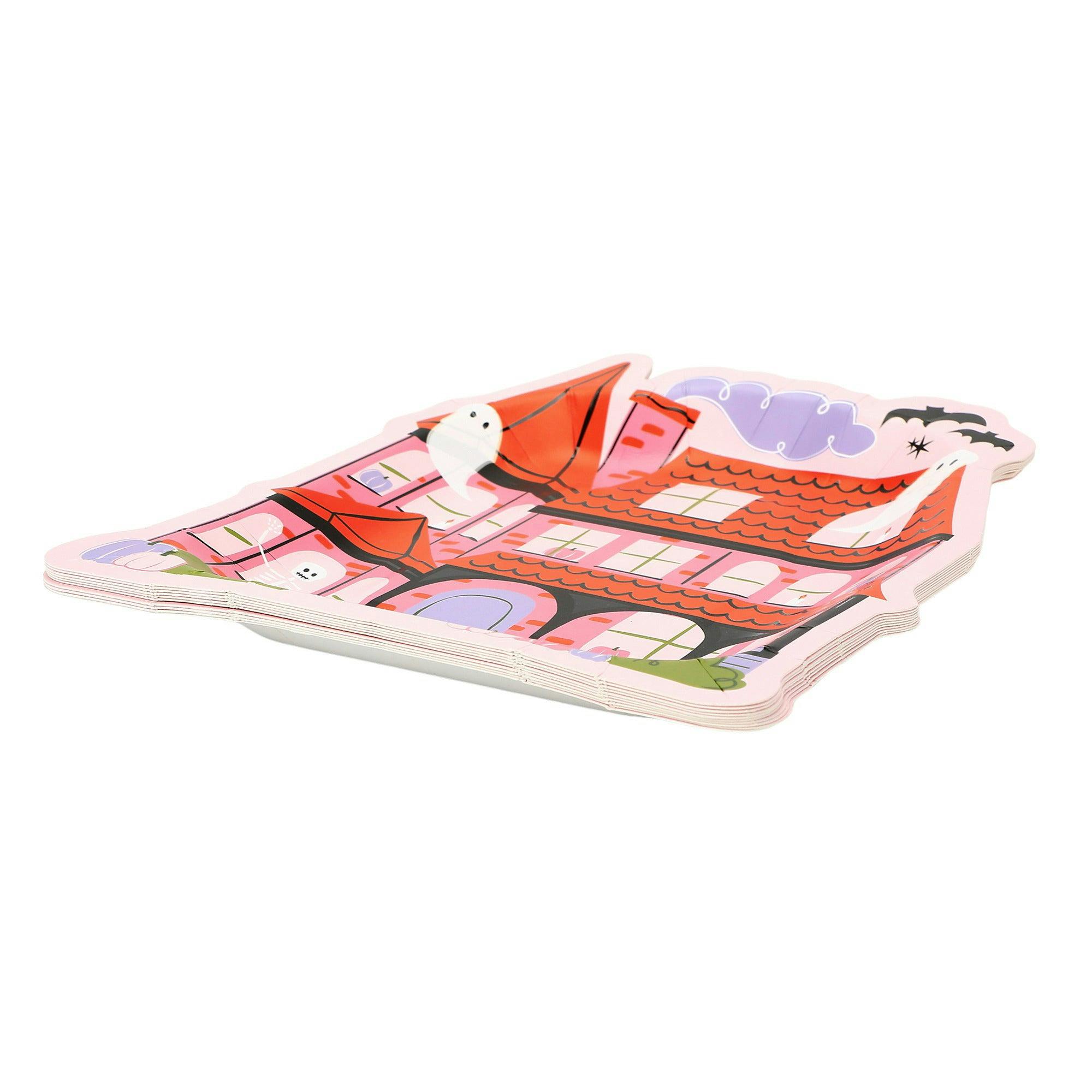 Packed Party Halloween House 8 In Paper Plates