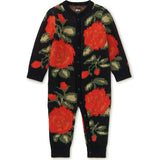 Cozy Rose Baby Romper, Multi