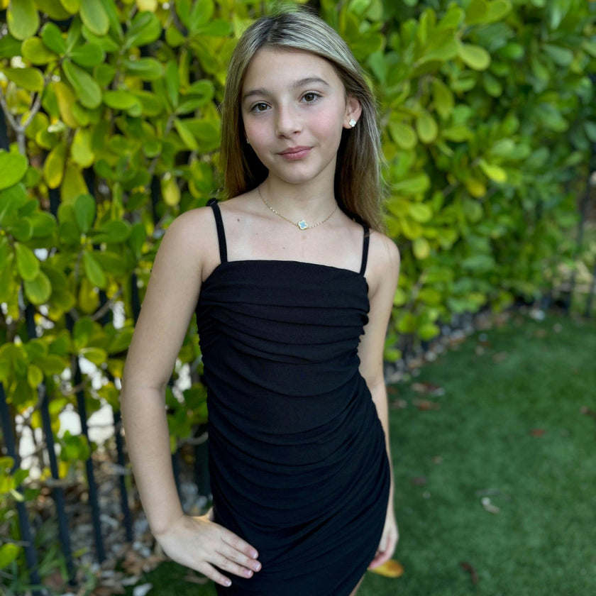 Girls Naomi Mesh Dress