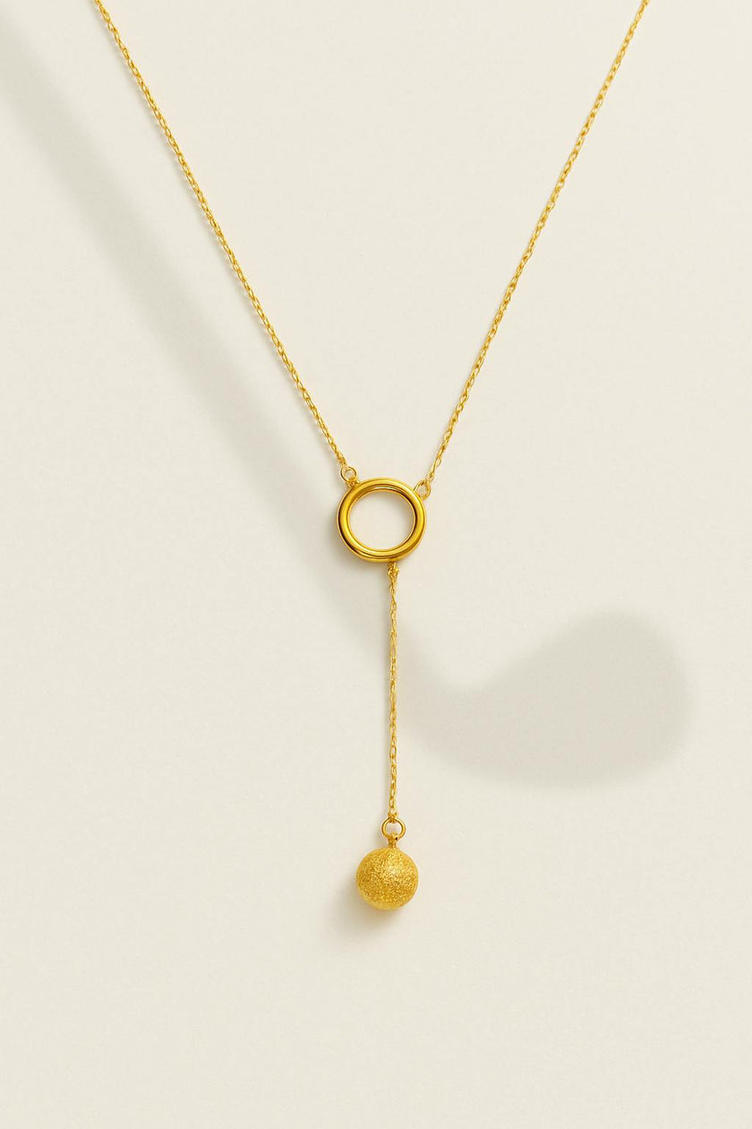Hole in One ~ Golf Necklace