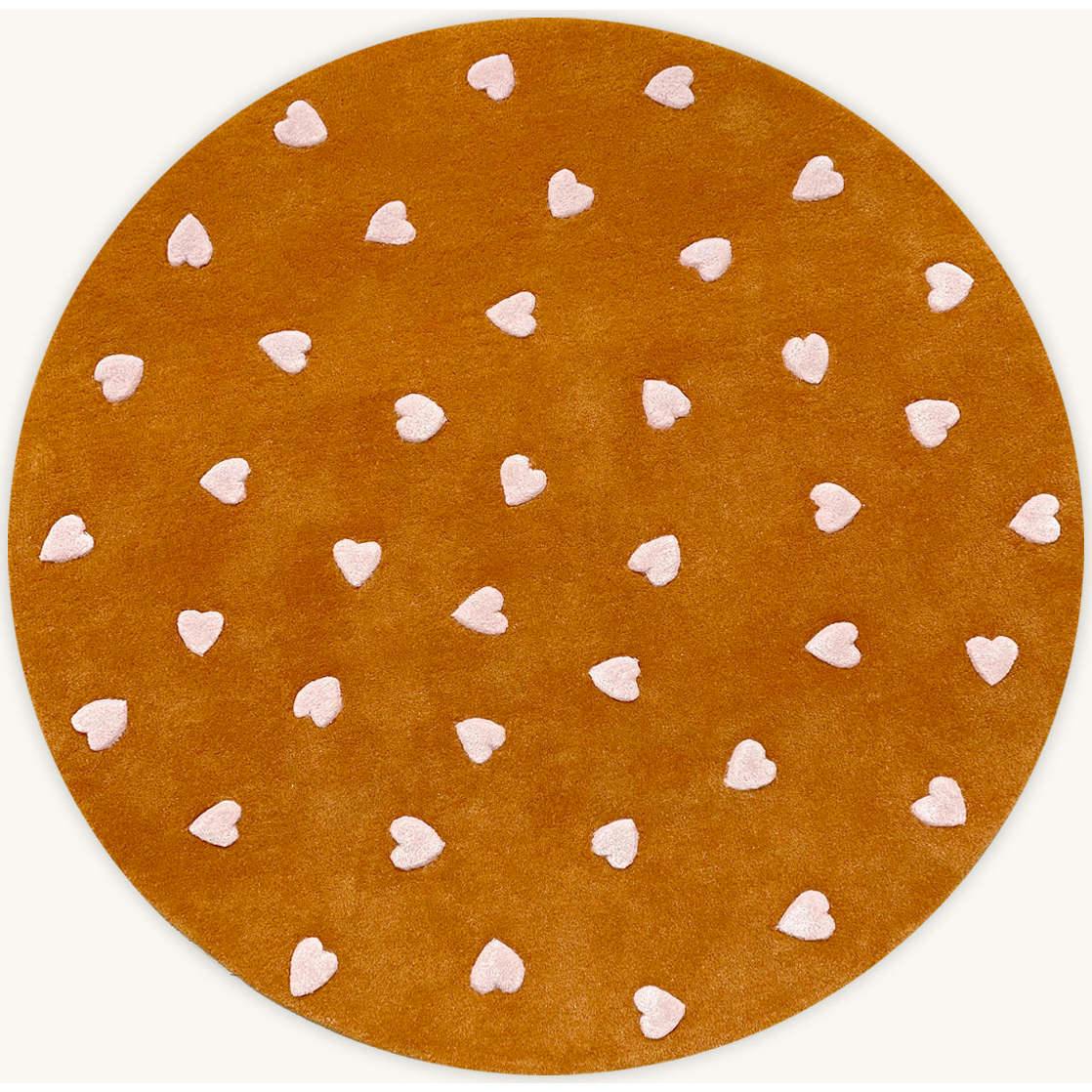 Round Hearts Rug