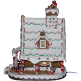 12-Inch Lighted Christmas Gingerbread House