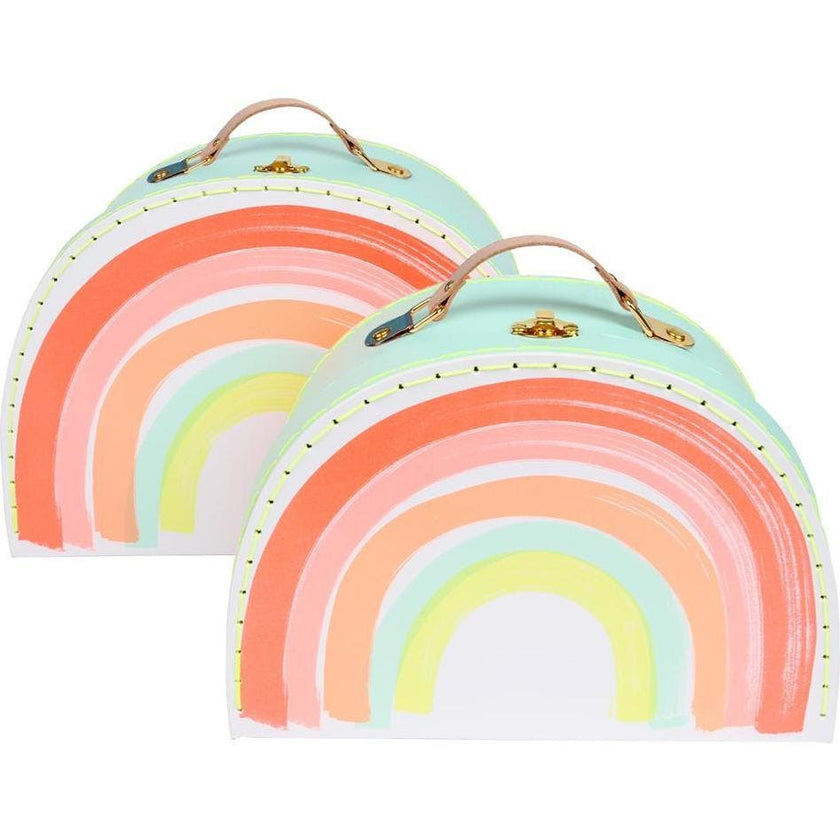 Rainbow Suitcases