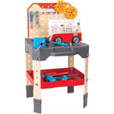Hape: Junior Inventor: Vehicle Service & Repair Workbench - 71pc