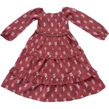 Girl's Long Sleeve Maxi Dress