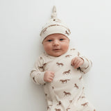 Organic Kimono Knotted Sleep Gown
