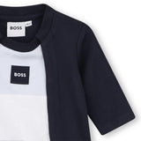 Navy Logo Baby Pyjama Set