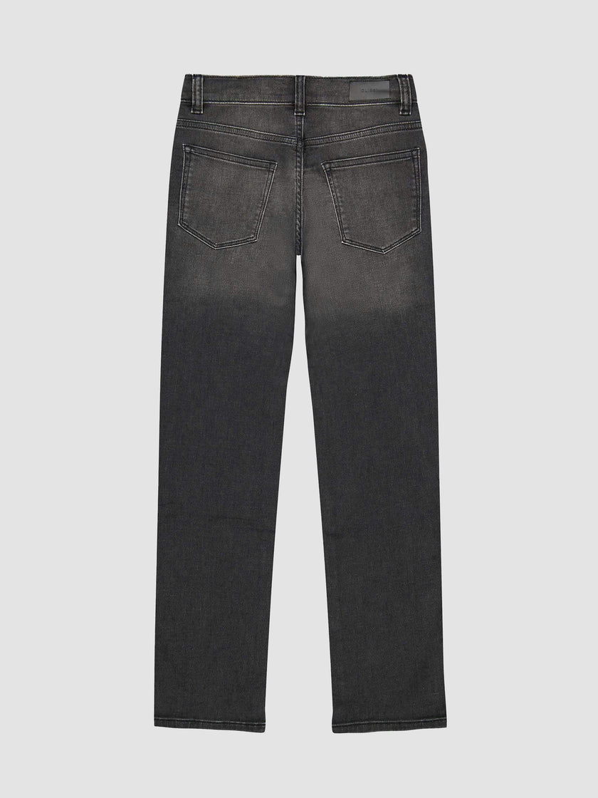 Brady Slim Pants | Washed Black Knit
