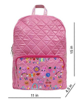 Doodle Art Quilted Backpack