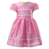 Eloise Taffeta Scalloped Dress