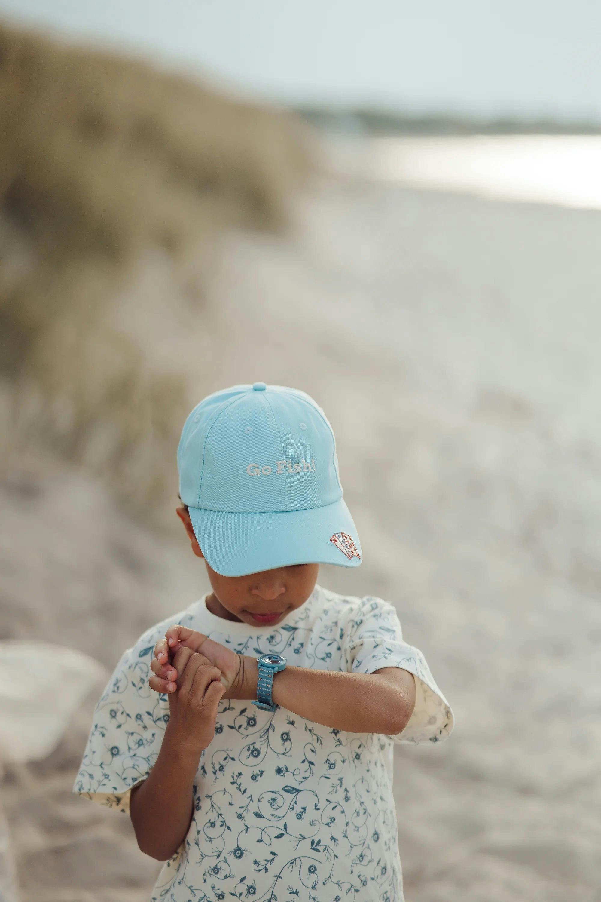 Classic Watch | Silicone + Stainless Steel | Go Fish
