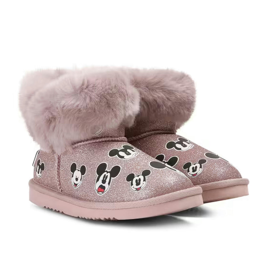 Pink Mickey Boots