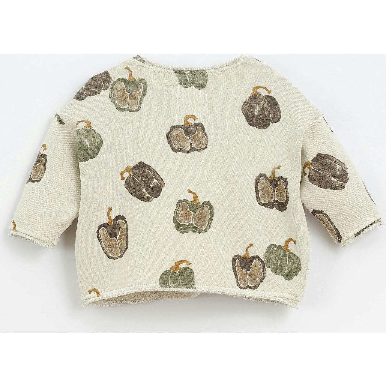 Bell Pepper Printed Pullover