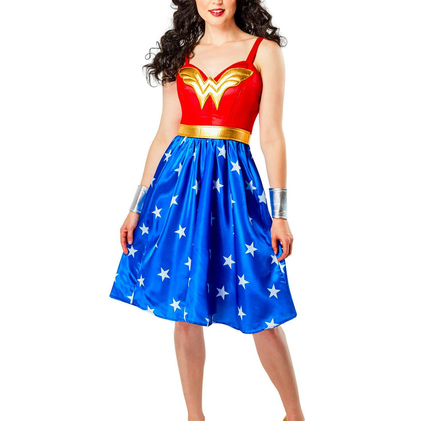 Wonder Woman Vintage Style Dress - Adult Costume