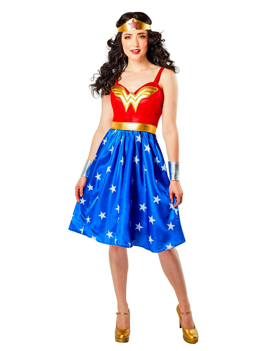 Wonder Woman Vintage Style Dress - Adult Costume