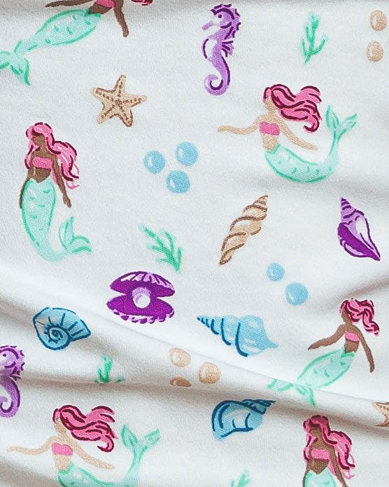 The Organic Short Sleeve Pajama Set [Under the Sea]