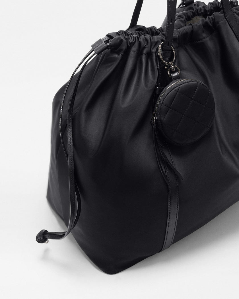 Black Large Waverly Tote