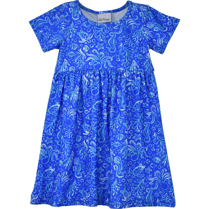 (New) UPF 50+ Laya Short Sleeve Tee Dress