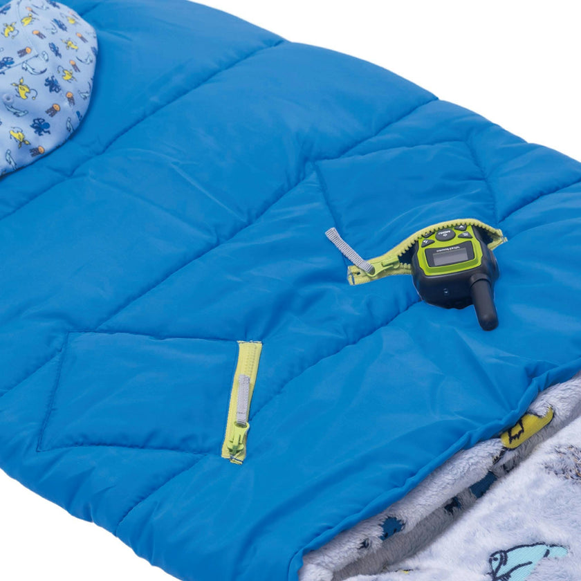 Sleep-N-Pack™ – Little Kid Size | Glow-In-The-Dark Collection: Glow Sea Critters