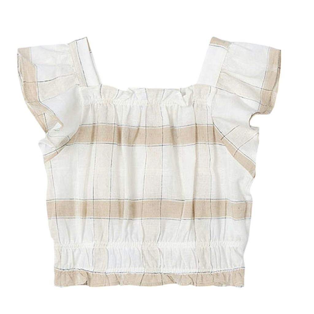 Girl Gingham Top