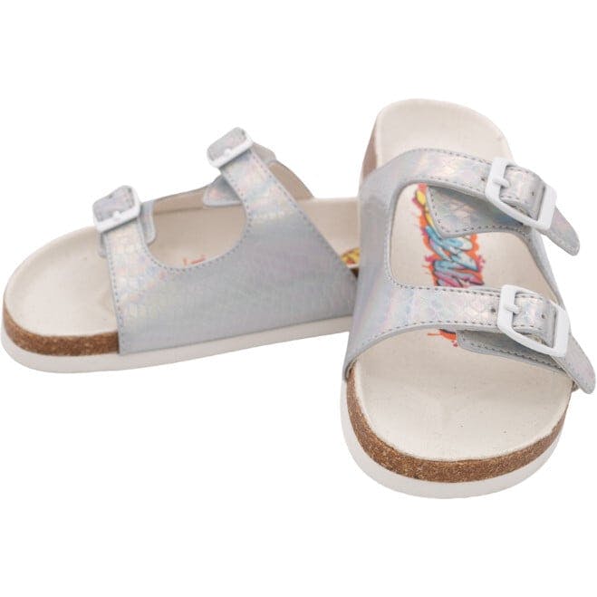 NOA MERMAID DOUBLE BUCKLE SANDAL, Pink