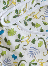 Baby Essentials Bib & Burp Set - Happy Monkey