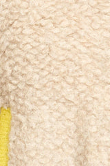Fargo Knit Jacket in Sand/Lemongrass