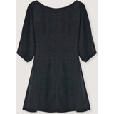 Galium Woman Short Dress Midnight Black