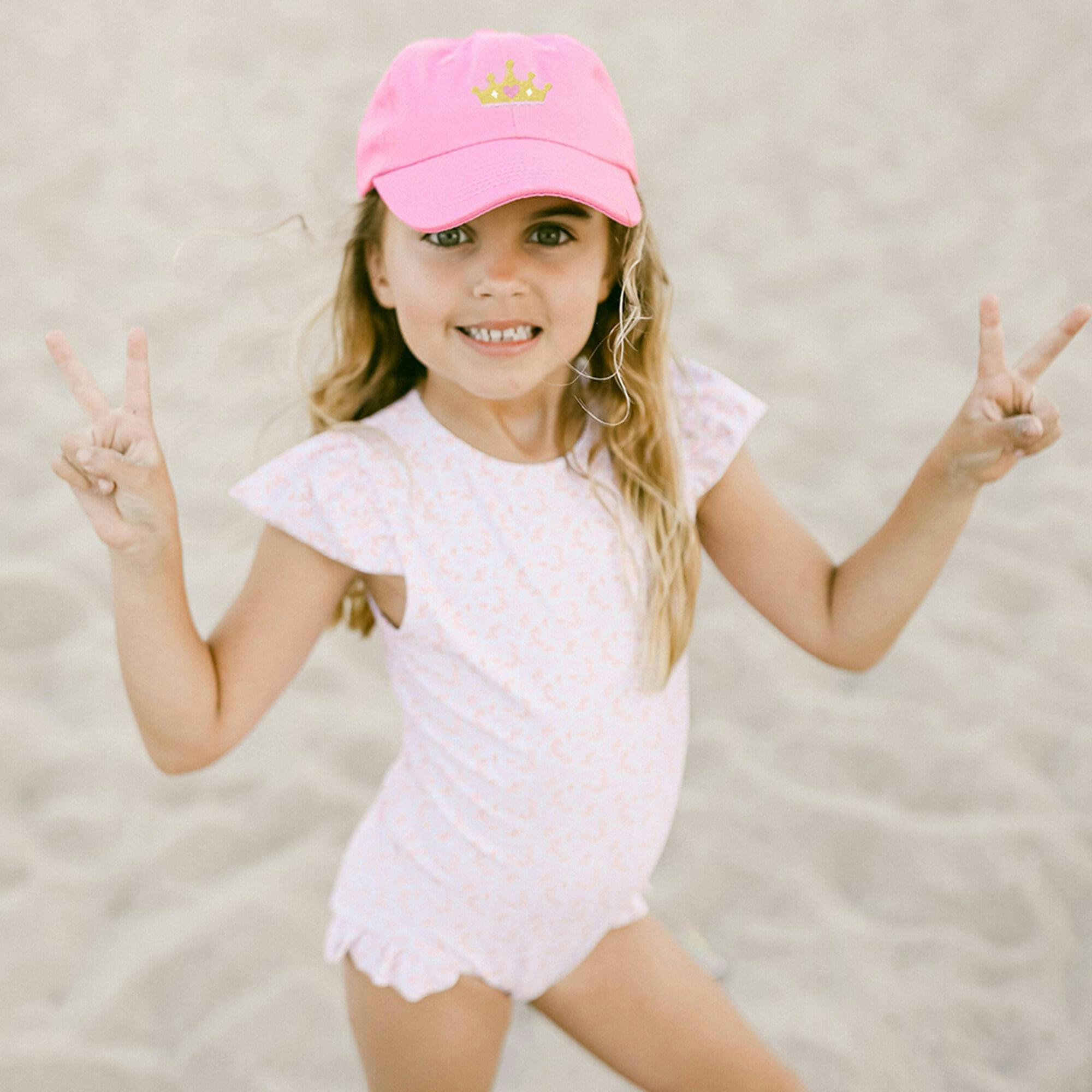 Princess Crown Bow Baseball Hat