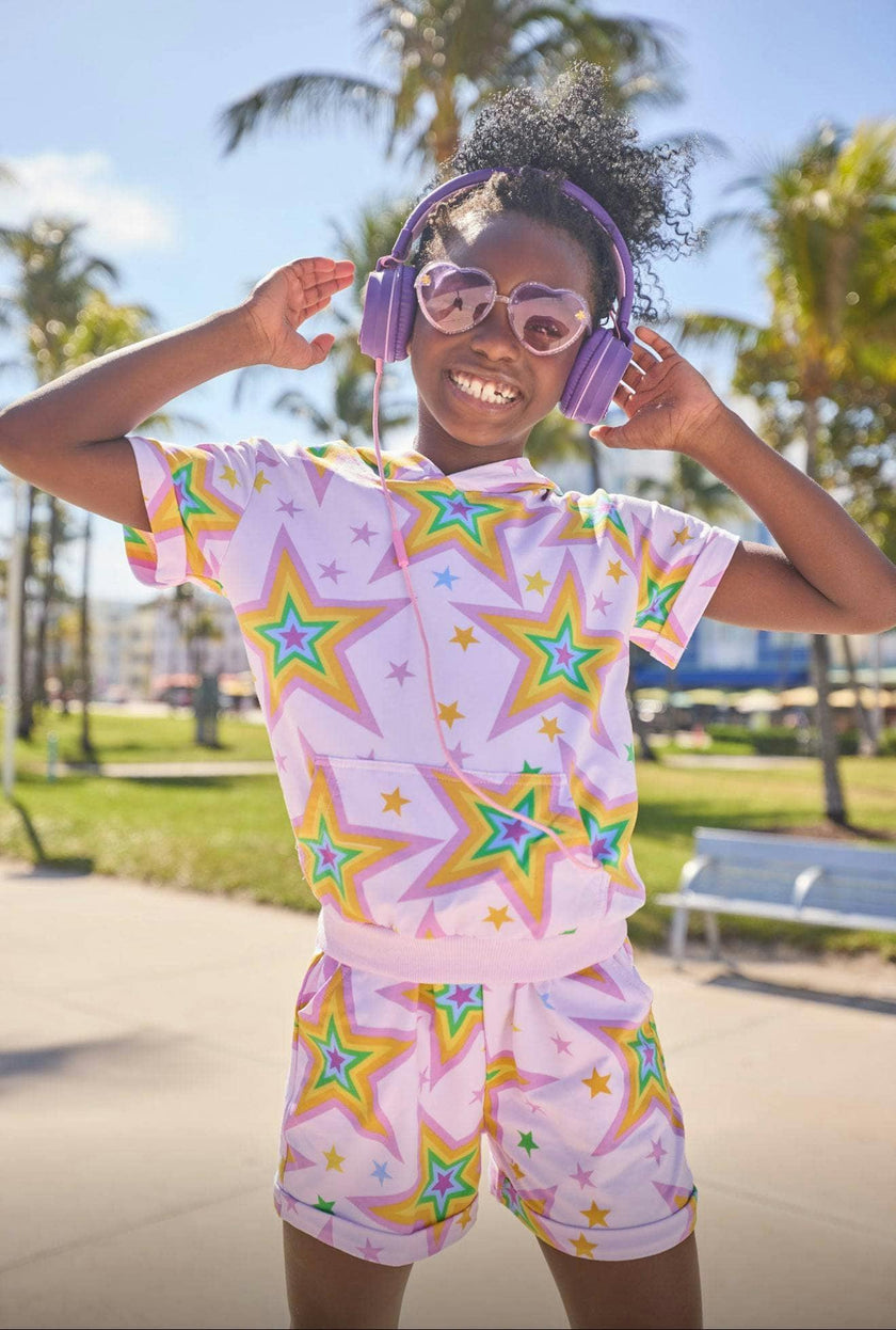 Super Star Hoodie Short Set